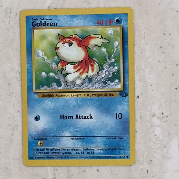 Pokemon Cards 1999 Meowth 56/64 Lot of 5 Card Base Set Vulpux Bellsprout Goldeen - Picture 5 of 13